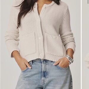 Splendid Angela chunky cotton blend cardigan